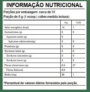 Pura Fiber Neutro 250g - Puravida