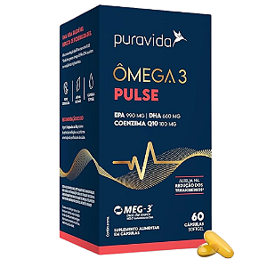 Omega 3 Pulse 60 Caps - Puravida