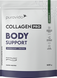 Collagen Body Suport + Creatina 500g - Puravida