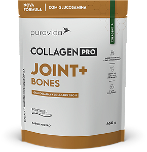 Collagen Pro Joint + Bones Neutro 450g - Puravida