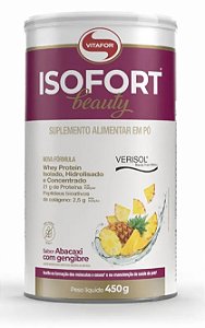 Isofort Beauty Abacaxi C Gengibre 450g - Vitafor