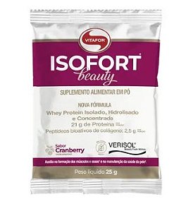 Isofort Beauty Sache 25g Cranberry - Vitafor