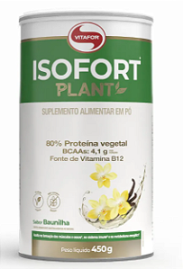 Isofort Plant Baunilha 450g - Vitafor