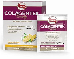 Colagentek Beauty 30 Saches Abacaxi - Vitafor