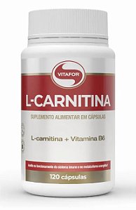 L-carnitina 120caps - Vitafor