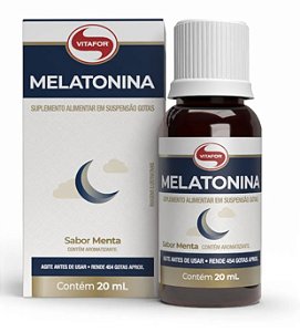 Melatonina Gota Menta 20ml - Vitafor