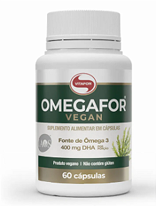 Omegafor Vegan 60 Capsulas 700mg - Vitafor
