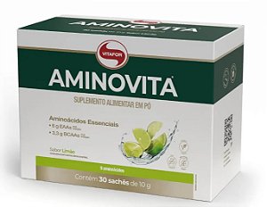Aminovita 30 Saches Limao - Vitafor