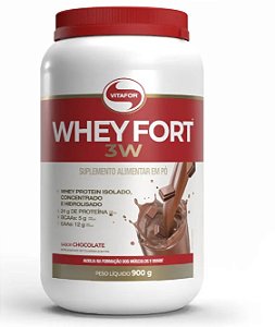 Whey Fort 3w Chocolate 900g - Vitafor