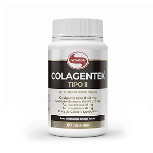 Colagentek Tipo Ii 60 Caps - Vitafor