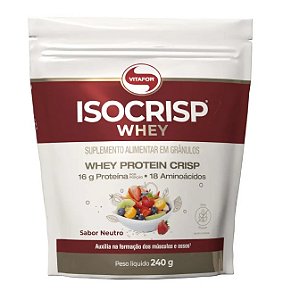 Isocrisp Whey 240g - Vitafor
