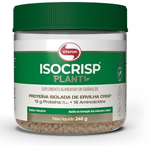 Isocrisp Plant 240g Pote - Vitafor