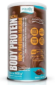 Body Protein Cacau 600g - Equaliv