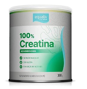 Creatina 100% 300g - Equaliv