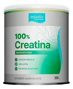 Creatina 100% 300g - Equaliv