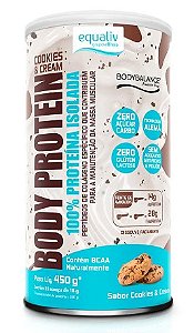 Body Protein Cookies E Cream 450g - Equaliv