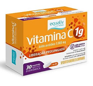 Vitamina C 1g 30comp - Equaliv