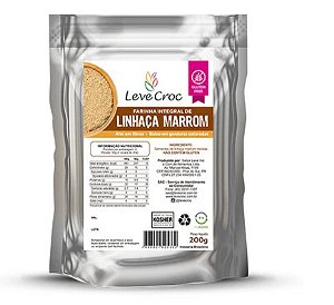 Farinha De Linhaca Marrom 200g - Sabor Alternativo