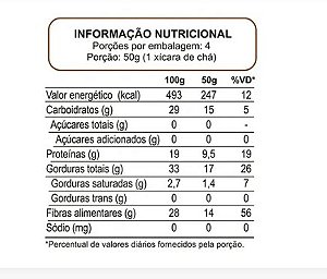 Farinha De Linhaca Marrom 200g - Sabor Alternativo