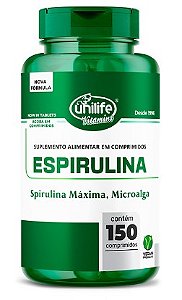 Espirulina 150 Caps - Unilife