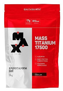Mass Titanium Chocolate 3kg - Max Titanium