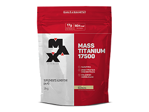 Mass Titanium Baunilha 3kg - Max Titanium