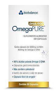 Omegapure Dha 900 60 Caps - Biobalance