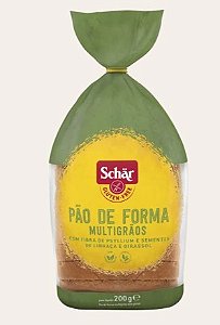Pao De Forma Multigraos 200g - Schar