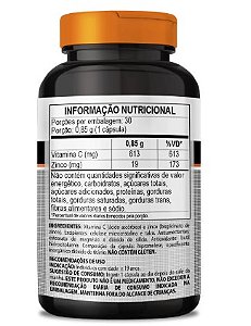 Vitamina C + Zinco 30caps - Cha Mais