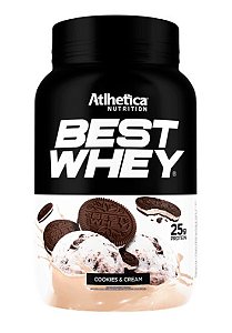 Best Whey Cookies Cream 900g - Atlhetica