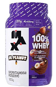 100% Whey Avela Dr Peanut 900g - Max Titanium