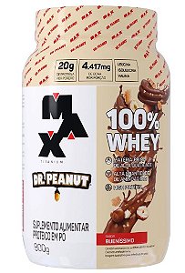 100% Whey Buenissimo Dr Peanut 900g - Max Titanium
