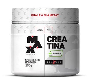 Creatina Creapure Brandao 250g - Max Titanium
