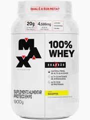 100% Whey Banoffee Brandao 900g - Max Titanium