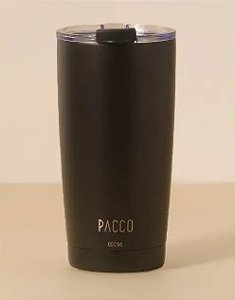Thermocup 600ml Preta - Pacco