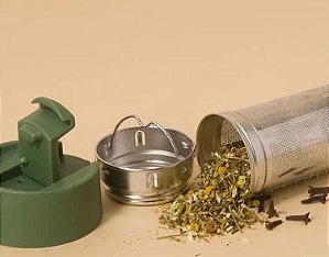 Kit Infusor Verde Militar - Pacco