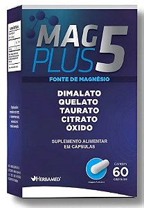 Mag Plus 5 60caps - Herbamed
