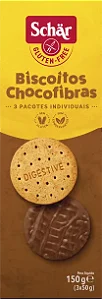 Biscoito Chocofibras E Chocolate 150g - Schar