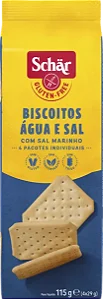 Biscoito Agua E Sal 115g - Schar