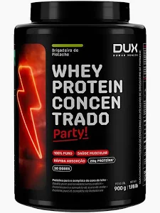 Whey Protein Concentrado Brigadeiro De Pistache 900g - Dux