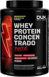 Whey Protein Concentrado Brigadeiro De Pistache 900g - Dux