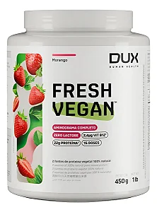 Fresh Vegan Morango 450g - Dux Nutrition