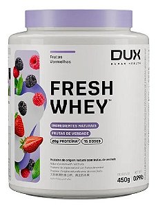 Fresh Whey Frutas Vermelhas 450g - Dux Nutrition