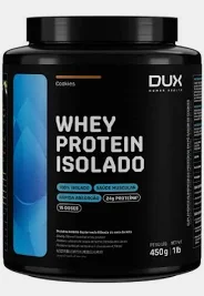Whey Protein Isolado Cookies 450g - Dux Nutrition