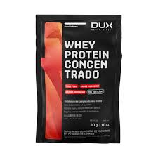 Whey Protein Concentrado Chocolate Branco Sache - Dux Nutrition
