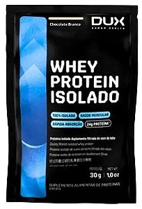 Whey Protein Isolado Chocolate Branco Sache - Dux Nutrition