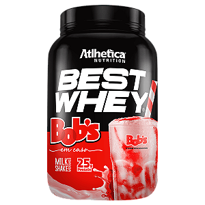 Best Whey Milkshake De Morango Bobs 900g - Atlhetica