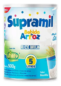 Supramil Bebida De Arroz Kids Baunilha 500g - Unilife