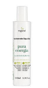 Sabonete Liquido Pura Energia Vegana 200ml - Wnf