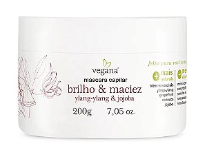 Mascara Capilar Brilho & Maciez Vegana 200g - Wnf